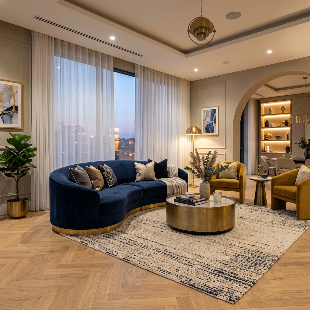 Living room gallery — premium interior showcase
