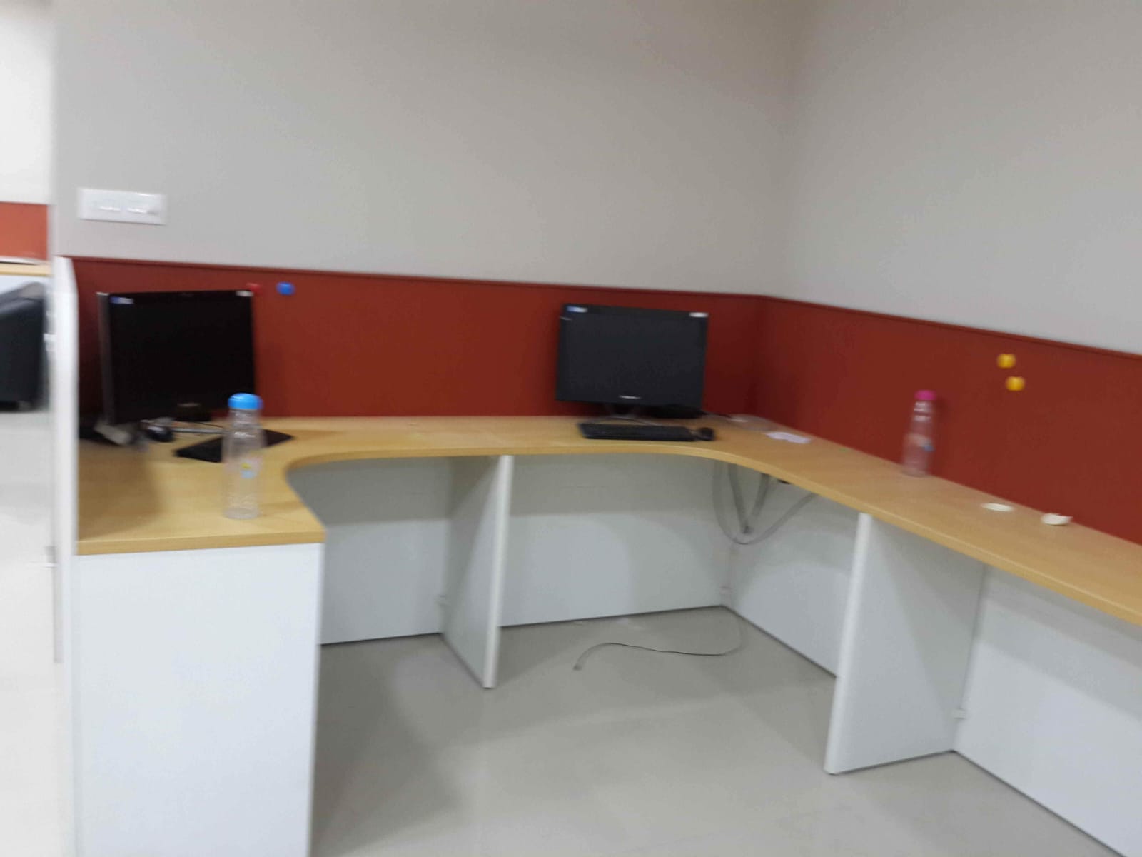 Commercial project — internal works in progress